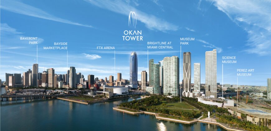 Okan Tower 3 Bedrooms 1776 Sq.Ft. Apartment